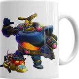 Baskı Dükkanı KB3435 Bomb King Porselen Kupa Bardak