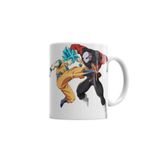 Baskı Dükkanı KB3761 Goku Ve Jiren Porselen Kupa Bardak