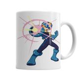 Baskı Dükkanı KB3951 Megaman Anime Porselen Kupa Bardak