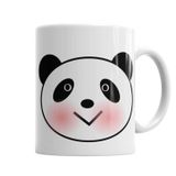 Baskı Dükkanı KB4041 Sevimli Panda Love Porselen Kupa Bardak