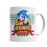 Baskı Dükkanı KB4110 Sonic Mania Porselen Kupa Bardak