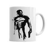 Baskı Dükkanı KB4199 Punisher Mota Porselen Kupa Bardak