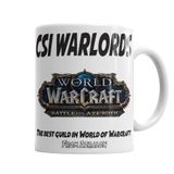 Baskı Dükkanı KB4315 World Of Warcraft Csı Warlords Porselen Kupa Bardak