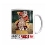 Baskı Dükkanı KB4483 Aang Punch Man Porselen Kupa Bardak
