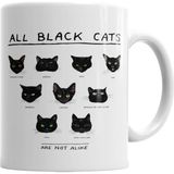 Baskı Dükkanı KB4498 11 Tane Kedi Cats Porselen Kupa Bardak