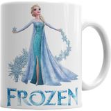 Baskı Dükkanı KB461 Frozen Elsa Porselen Kupa Bardak