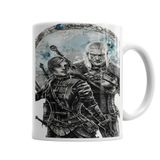 Baskı Dükkanı KB5037 Geralt E Cirilla Porselen Kupa Bardak