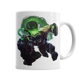 Baskı Dükkanı KB5109 League Of Legends Singed Porselen Kupa Bardak