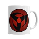 Baskı Dükkanı KB5278 Mangekyou Sharingan Porselen Kupa Bardak