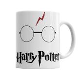 Baskı Dükkanı KB532 Harry Pootter Gözlüğü Porselen Kupa Bardak