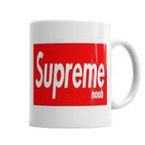 Baskı Dükkanı KB5484 Supreme Noob Porselen Kupa Bardak