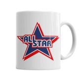 Baskı Dükkanı KB5516 All Star Porselen Kupa Bardak