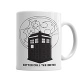 Baskı Dükkanı KB5606 Better Call The Doctor Porselen Kupa Bardak