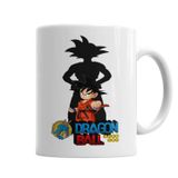 Baskı Dükkanı KB588 Goku Dragon Ball Porselen Kupa Bardak