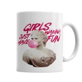 Baskı Dükkanı KB6143 Gorillaz Girls Just Wanna Have Fun Porselen Kupa Bardak