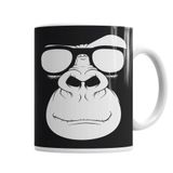 Baskı Dükkanı KB6175 Geek Monkey Porselen Kupa Bardak