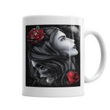 Baskı Dükkanı KB6482 Maria Padilha Das Almas Porselen Kupa Bardak