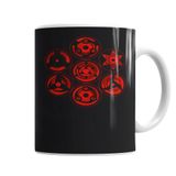Baskı Dükkanı KB6745 Sharingan Porselen Kupa Bardak