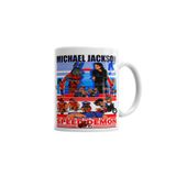 Baskı Dükkanı KB6893 Speed Demon Michael Jackson Porselen Kupa Bardak