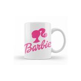 Baskı Dükkanı KB7562 Barbie Logo Porselen Kupa Bardak