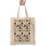 Baskı Dükkanı Kediler Cats Cats Cats Graphic 01 Bez Çanta