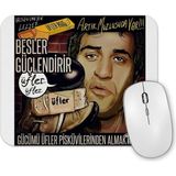 Baskı Dükkanı Kemal Sunal 100 Numaralı Adam Üfler Bisküvileri Mouse Pad