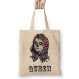 Baskı Dükkanı King Queen Bez Çanta