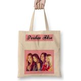 Baskı Dükkanı Kişiye Özel Isim Yazılı Blackpink 01 Bez Çanta