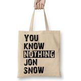 Baskı Dükkanı Know Nothing Bez Çanta