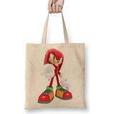 Baskı Dükkanı Knuckles the Echidna Sonic Bez Çanta