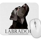Baskı Dükkanı Labrador Black Pug Köpek Mouse Pad