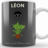 Baskı Dükkanı Leon Movie Silhouette Kupa