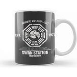 Baskı Dükkanı Lost Dharma Swan Station Crew Member Kupa