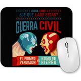Baskı Dükkanı Lucha Libre Cap ve Iron Man Mouse Pad