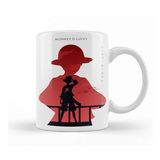Baskı Dükkanı Luffy One Piece In Silhouette Kupa