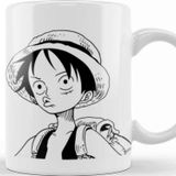 Baskı Dükkanı Luffy One Piece Luffy Manga Kupa
