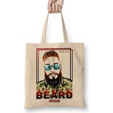 Baskı Dükkanı M1 Style Beard Bez Çanta