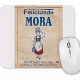 Baskı Dükkanı Madre Loca Leite Moça Mouse Pad