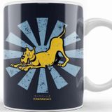 Baskı Dükkanı Marmaduke Retro Japanese Kupa