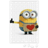 Baskı Dükkanı Minion Batman 240 Parça Puzzle