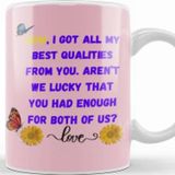 Baskı Dükkanı Mothers Day 2021 Best Cat Mom Ever Funny Kupa