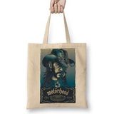 Baskı Dükkanı Motörhead Konser Bez Uzun Saplı Krem Rengi Çanta