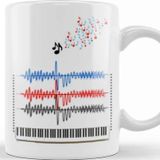 Baskı Dükkanı Musician Music Piano Kupa