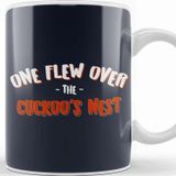 Baskı Dükkanı Must Read Book Covers One Flew Over The Cuckoos Nest Text Kupa