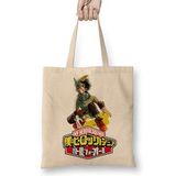 Baskı Dükkanı My Hero Academia Beyaz Naruto Miyazaki One Piece Anime Bez Çanta