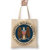 Baskı Dükkanı National Security Agency Bez Çanta