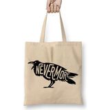 Baskı Dükkanı Nevermore 02 Bez Çanta