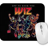 Baskı Dükkanı Off To Rock the Wiz Mouse Pad