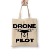 Baskı Dükkanı Oiloto De Drones Pılot Bez Çanta