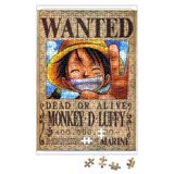 Baskı Dükkanı One Piece Wanted Luffy 240 Parça Puzzle